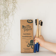 Load image into Gallery viewer, Bamboo Toothbrush Set
